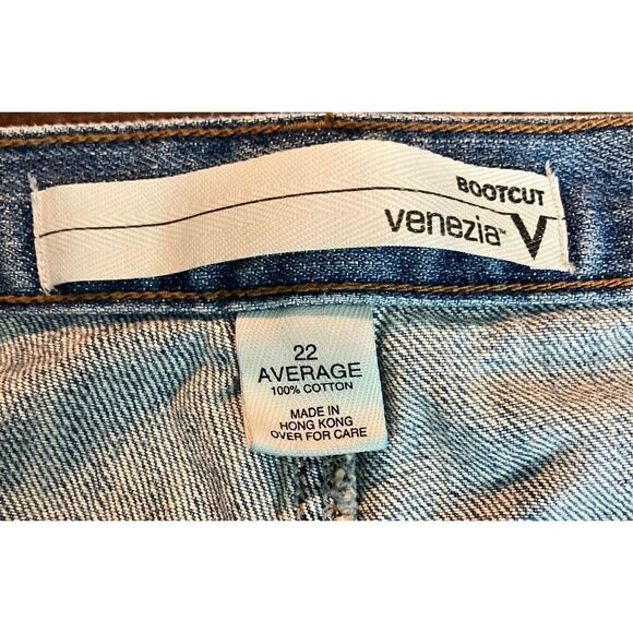 Venezia Basic Blue Jeans / SZ: 22 / EUC - Picture 5 of 6